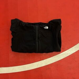north face rain jacket zip up